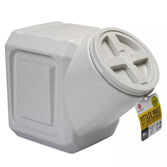 gamma-vittles-vault-stackable-pet-food-storage-40lb Gamma - Vittles Vault Stackable Pet Food Storage - 40lb