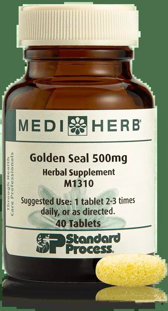 Golden Seal 500mg, 40 Tablets
