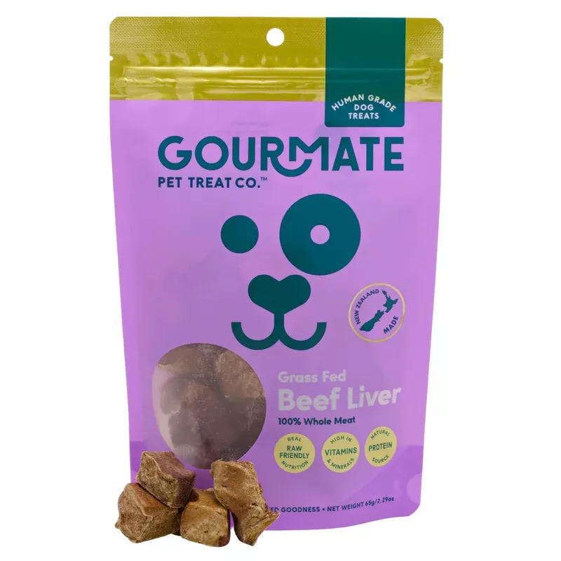 gourmate-grass-fed-beef-liver-65g Gourmate Grass Fed Beef Liver 65g