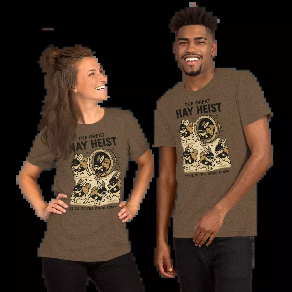 great-hay-heist-t-shirt The Great Hay Heist T-Shirt