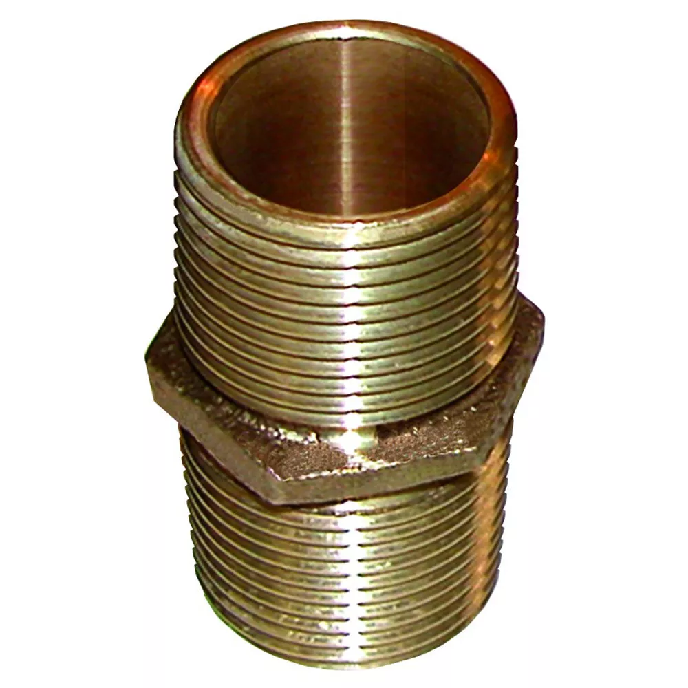 GROCO Bronze Pipe Nipple – 1-1/2″ NPT [PN-1500]