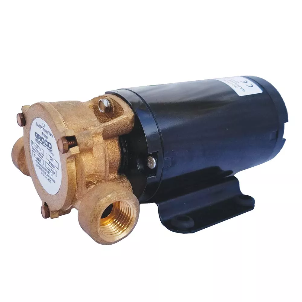 GROCO Heavy Duty Positive Displacement Vane Pump – 12V [SPO-60-N 12V]