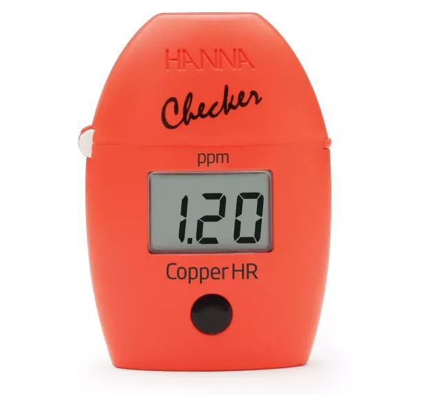 hanna-high-range-copper-colorimeter-checker-hc Hanna High Range Copper Colorimeter – Checker HC