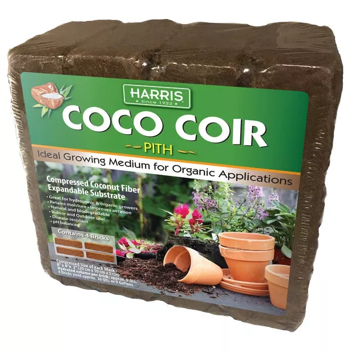 harris-coconut-coir-pith-compressed-coconut-fiber-expandable-substrate Harris Coconut Coir Pith Compressed Coconut Fiber Expandable Substrate