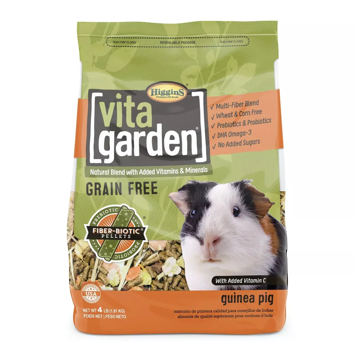 higgins-vita-garden-guinea-pig-food-4lb Higgins - Vita Garden Guinea Pig Food 4lb
