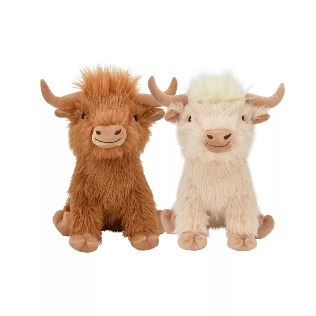 highland-cow-toy-dogs-assorted-colors Highland Cow Toy for Dogs, Assorted Colors