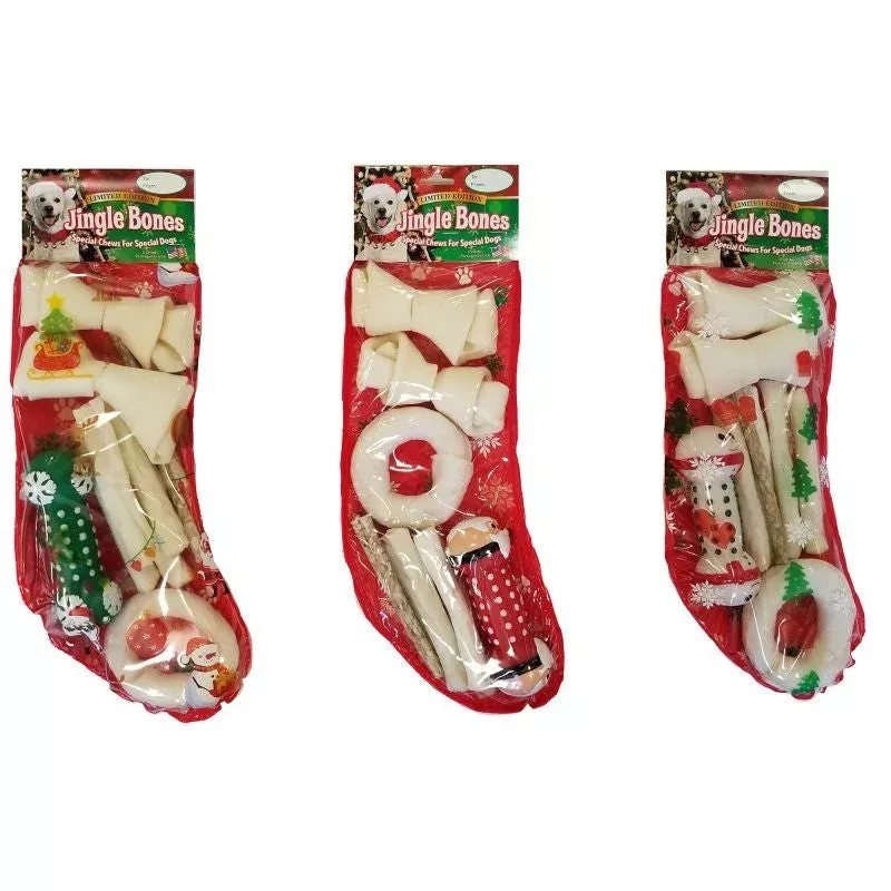 holiday-rawhide-stocking-dog-treat Holiday Rawhide Stocking Dog Treat