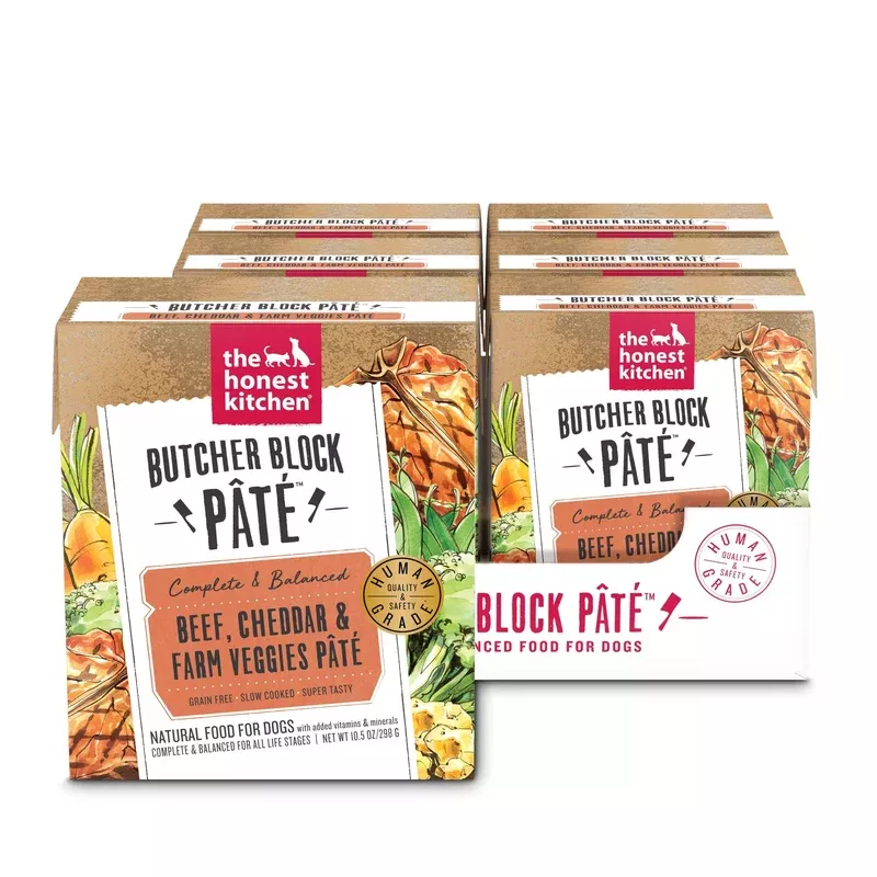 honest-kitchen-butcher-block-beef-chedder-pate-10-5-oz Honest Kitchen Butcher Block Beef and Chedder Pate 10.5 oz