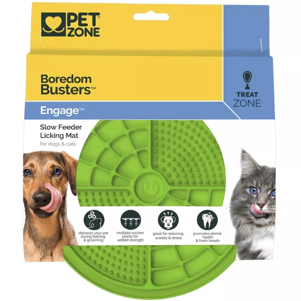 Hyper Pet - Boredom Busters Engage Self-Sticking Slow Feeder Lick Mat
