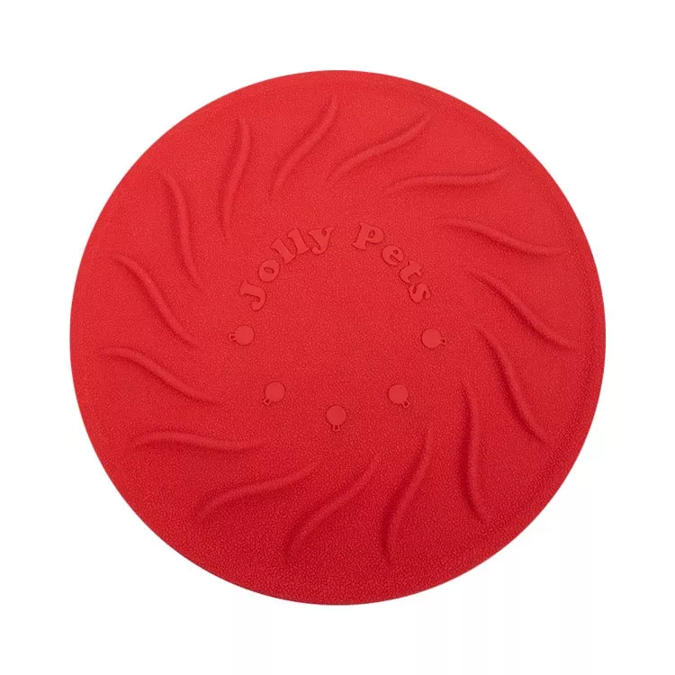 jolly-pets-jolly-tuff-flyer-red-8-5in Jolly Pets Jolly Tuff Flyer, Red (8.5in)