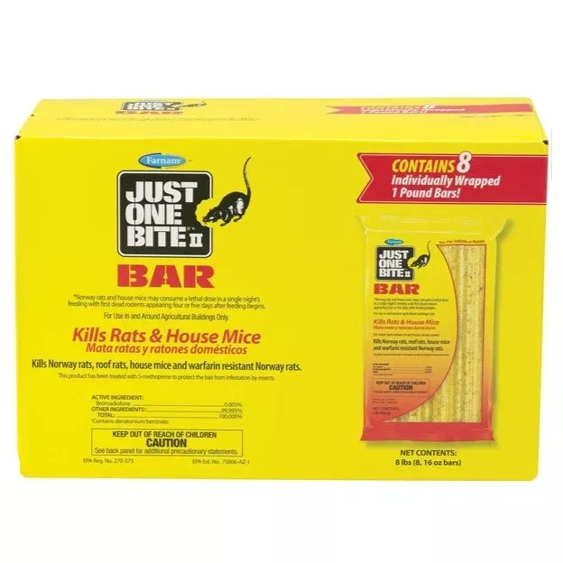 just-one-bite-ii-bait-mice-rats-voles Just One Bite II Bait for Mice, Rats & Voles