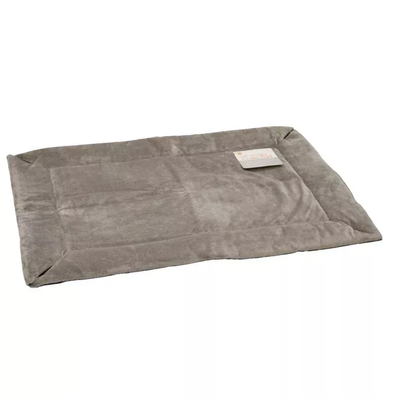 kh-mfg-self-warming-gray-dog-crate-pad KH Mfg Self-Warming Gray Dog Crate Pad