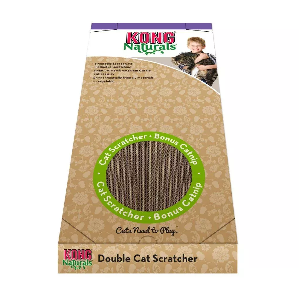 kong-naturals-double-scratcher-cat-toy Kong - Naturals Double Scratcher Cat Toy