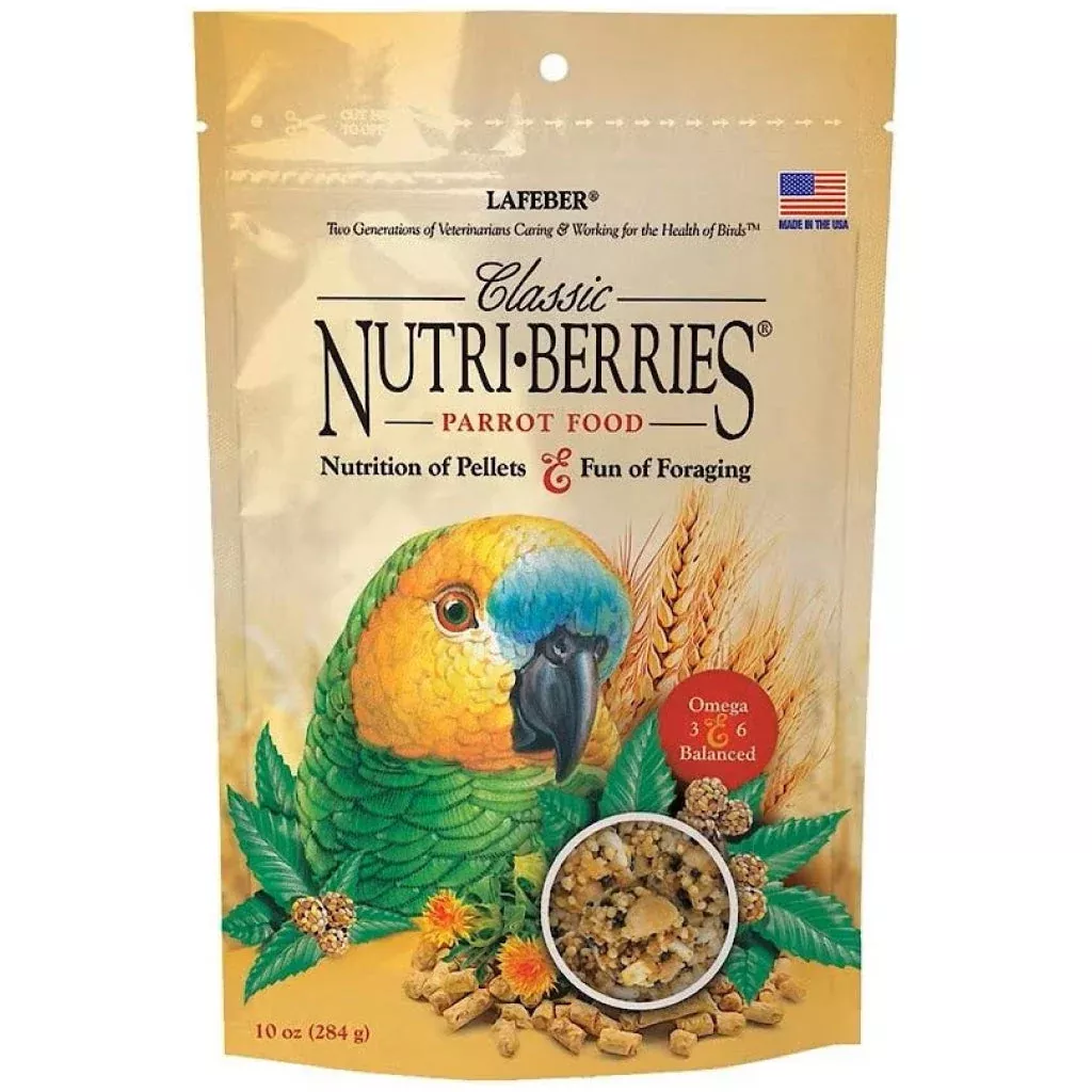 lafeber-classic-nutri-berries-parrot-food Lafeber Classic Nutri-Berries Parrot Food