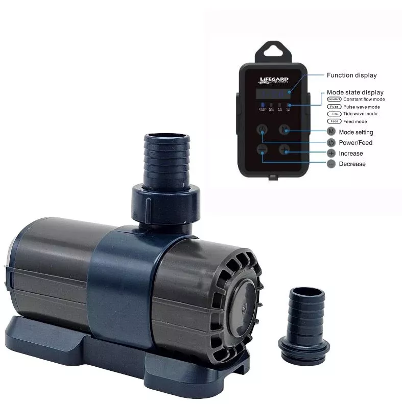 Lifegard Aquatics Quiet One 2640 GPH DC Pump With Controller