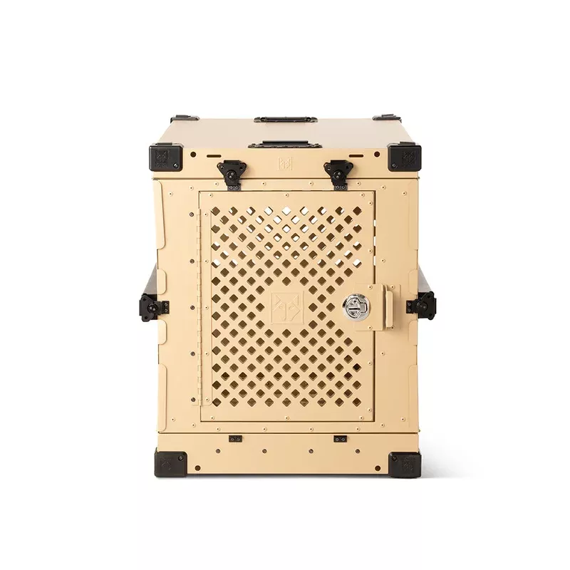 limited-edition-desert-tan-collapsible-dog-crate Limited Edition: Desert Tan Collapsible Dog Crate