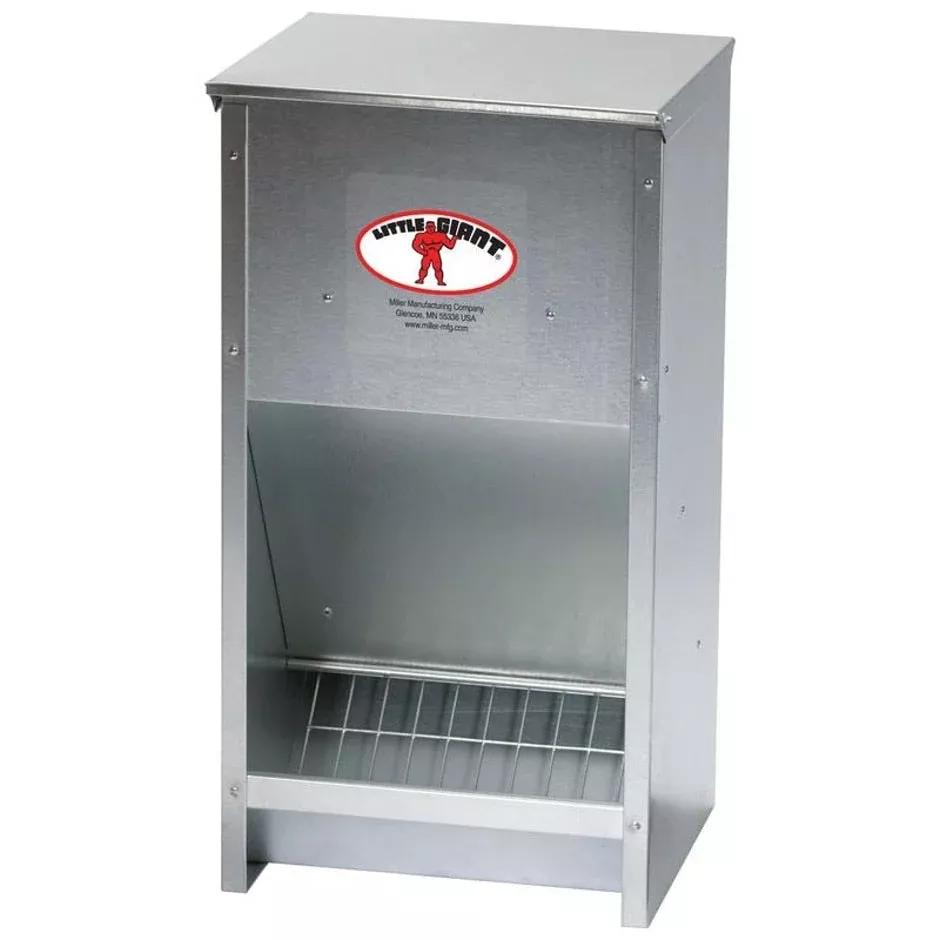 little-giant-high-capacity-poultry-feeder-galv LITTLE GIANT HIGH CAPACITY POULTRY FEEDER GALV