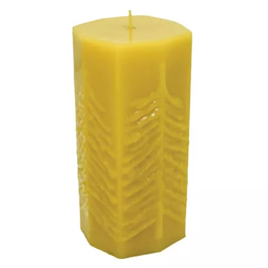 lone-tree-pillar-beeswax-candle-mold Lone Tree Pillar Beeswax Candle Mold