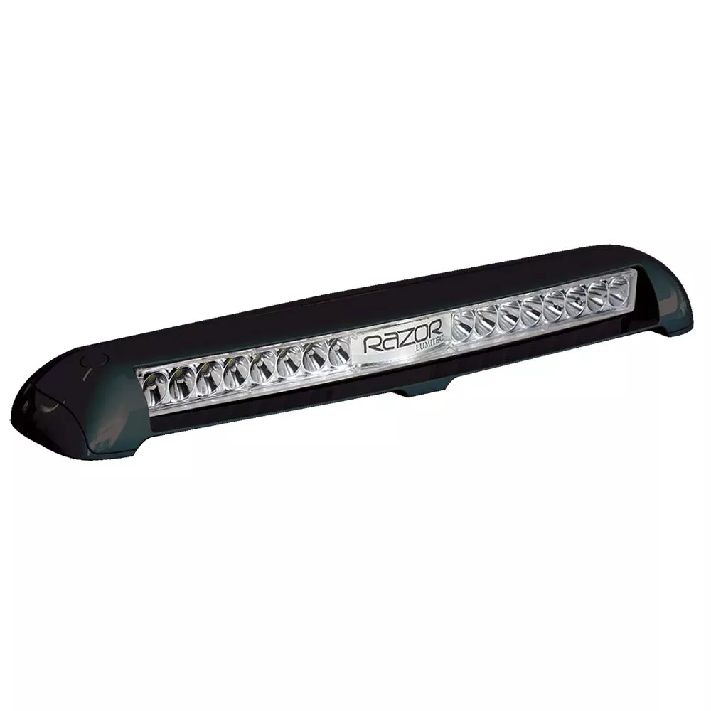 Lumitec Razor Light Bar – Flood – Black Housing – Flush Mount [101588]