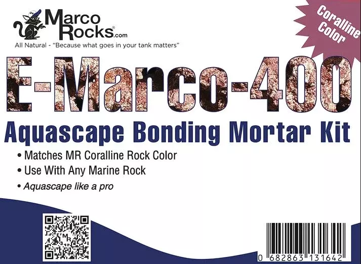 marcorocks-e-400-aquascaping-cement-coralline MarcoRocks E 400 Aquascaping Cement - Coralline