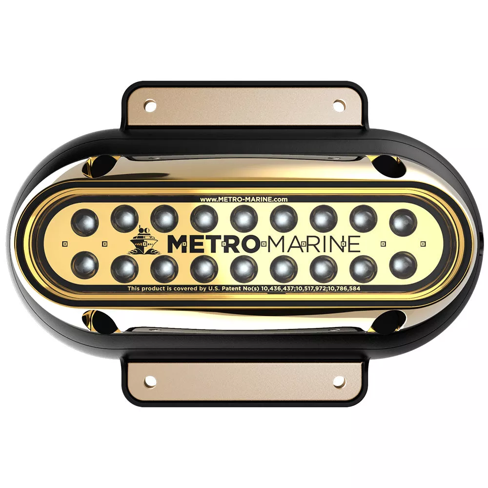 Metro Marine High-Output Elongated Surface Mount Light w/Intelligent Monochromatic LEDs – Blue, 90 Beam [F-SME1-H-B3-90]