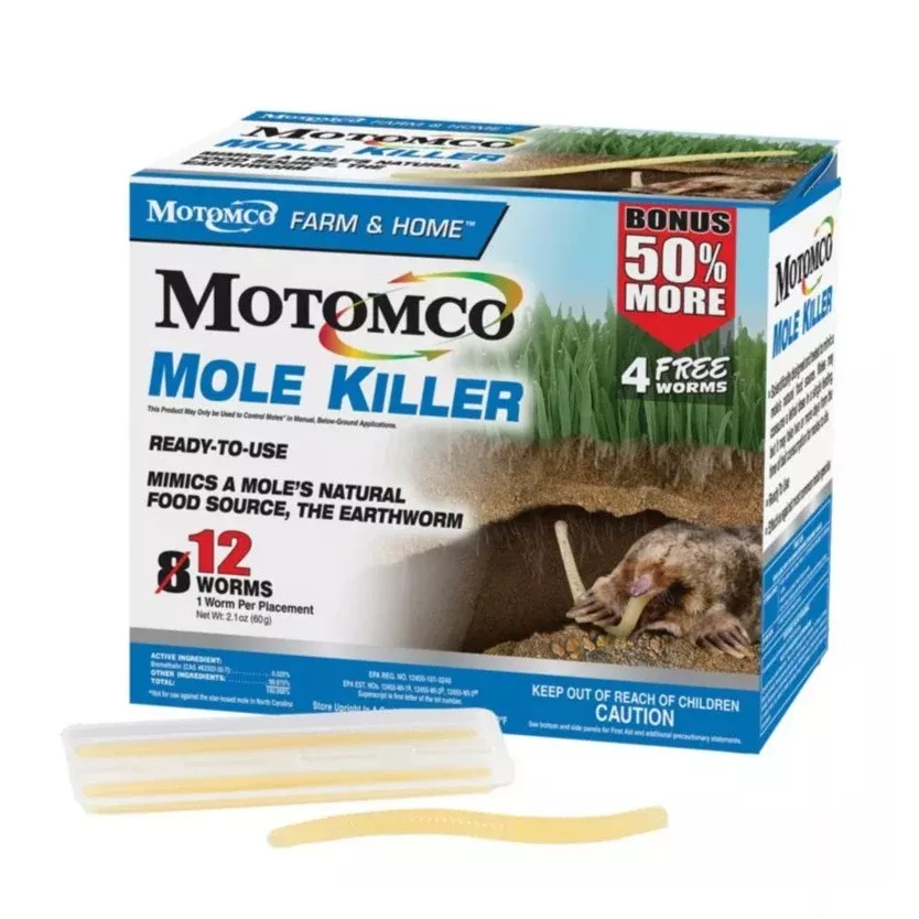 motomco-mole-killer-worms Motomco Mole Killer Worms
