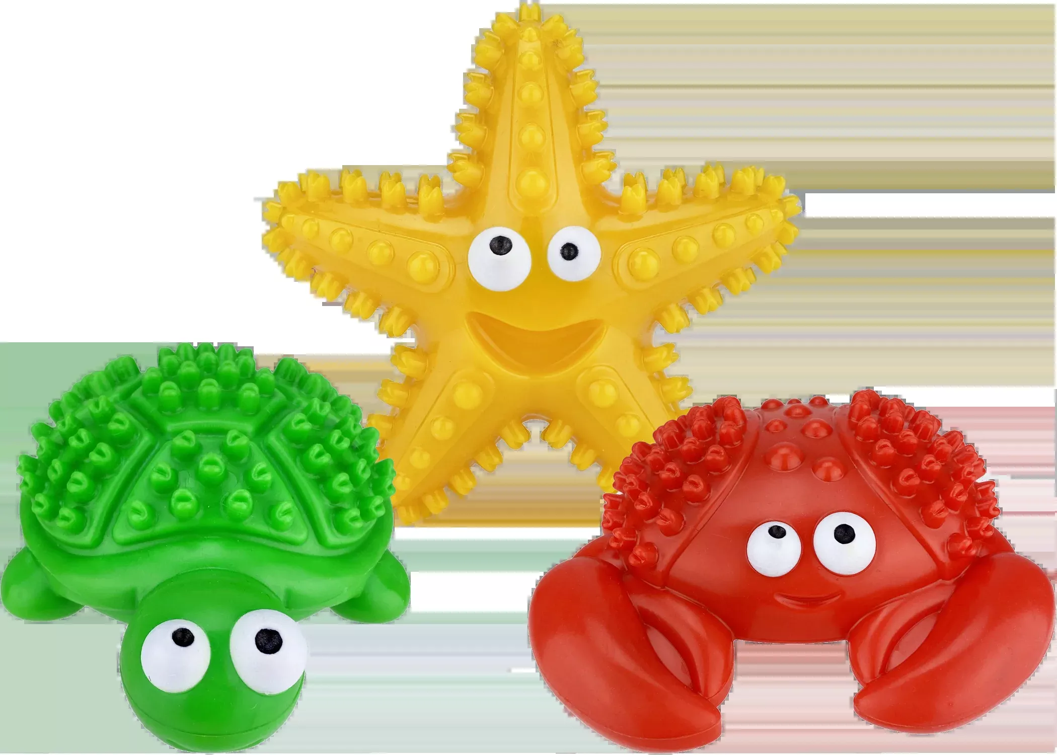 multipet-deep-sea-teethers-assortment-assorted-animals-6 Multipet Deep Sea Teethers Assortment - Assorted Animals 6"