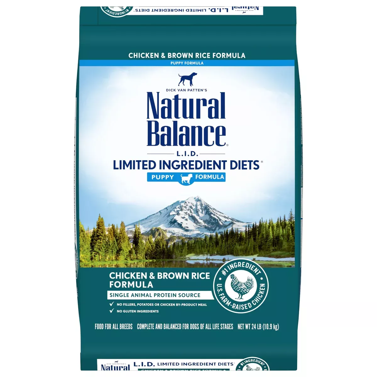 natural-balance-lid-chicken-brown-rice-puppy-dry-dog-food Natural Balance - LID Chicken & Brown Rice Puppy Dry Dog Food