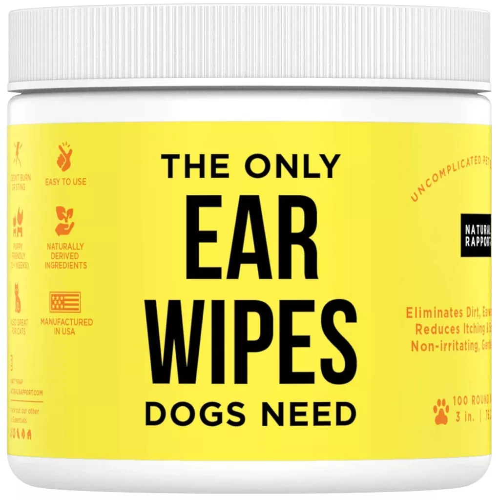 natural-rapport-only-ear-wipes-dogs-need-100-count Natural Rapport The Only Ear Wipes Dogs Need, 100 count