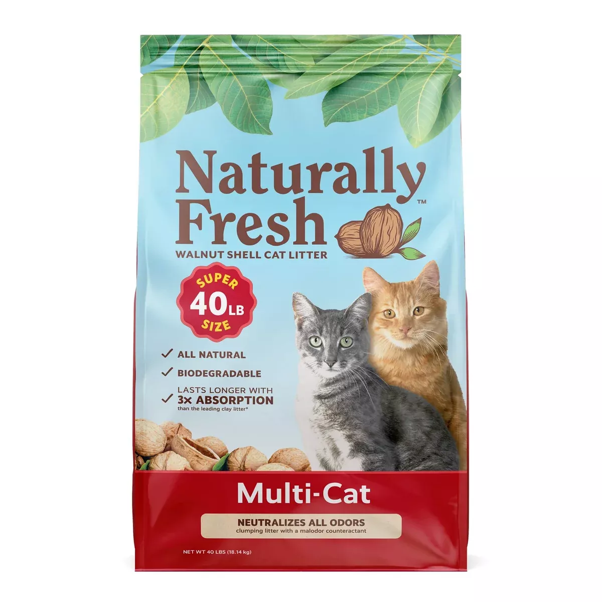 naturally-fresh-multi-cat-clumping-cat-litter Naturally Fresh - Multi-Cat Clumping Cat Litter