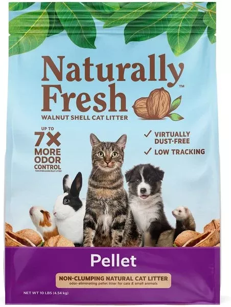 naturally-fresh-non-clumping-pellet-litter-10lb Naturally Fresh Non Clumping Pellet Litter (10lb)