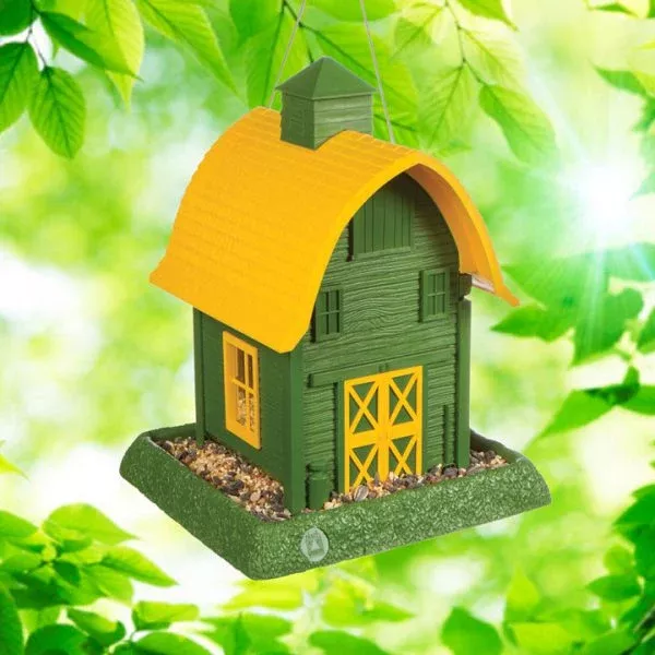 north-states-green-barn-birdfeeder North States Green Barn Birdfeeder