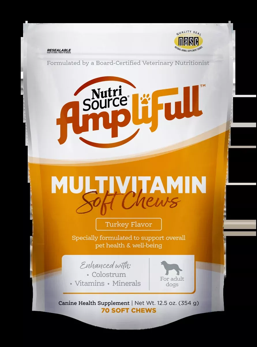 nutrisource-amplifull-multivitamin-soft-chew-supplements-dogs NutriSource - Amplifull Multivitamin Soft Chew Supplements for Dogs