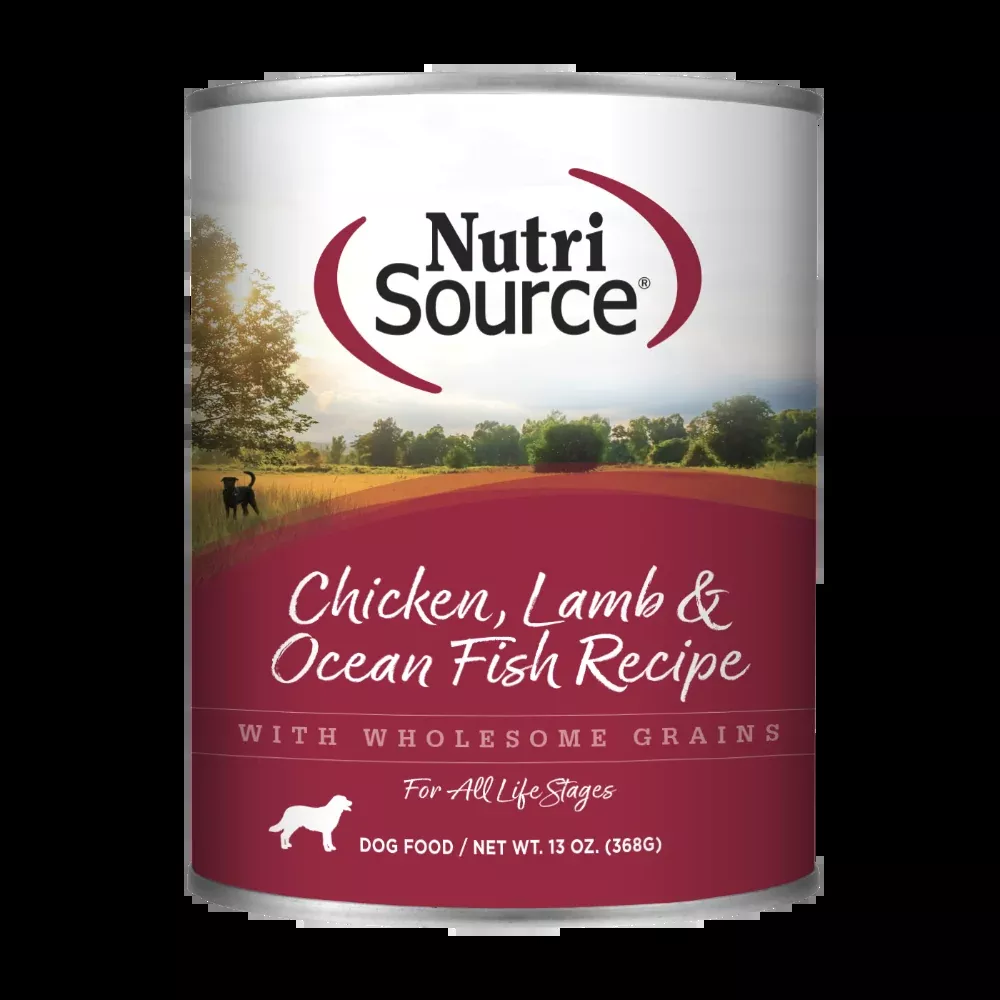 nutrisource-chicken-lamb-oceanfish-formula-wet-dog-food NutriSource - Chicken, Lamb & OceanFish Formula Wet Dog Food