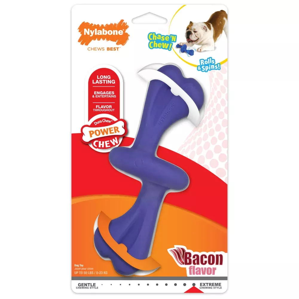 nylabone-power-chew-rolling-dog-toy Nylabone Power Chew Rolling Dog Toy