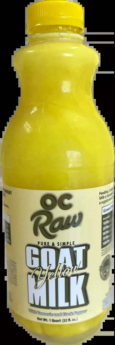 oc-raw-dog-frozen-yellow-goat-milk OC Raw Dog Frozen Yellow Goat Milk