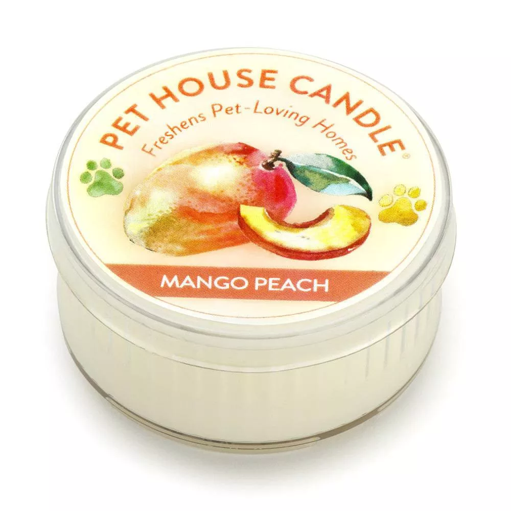 one-fur-all-pet-house-mango-peach-mini-candle One Fur All - Pet House - Mango Peach Mini Candle