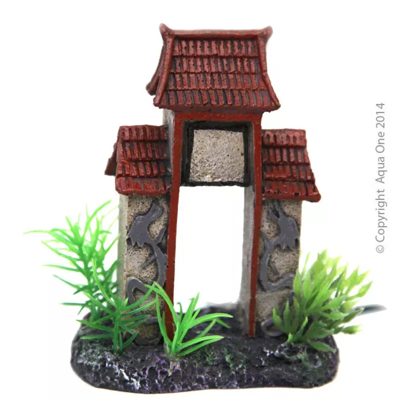 ornament-betta-square-column-arch-w-roof-10cm Ornament Betta Square Column Arch W/roof 10cm