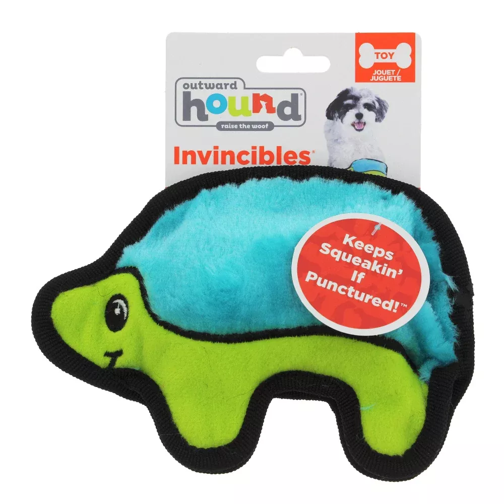 outward-hound-invincibles-turquoise-hedgehog-xs Outward Hound - Invincibles Turquoise Hedgehog XS
