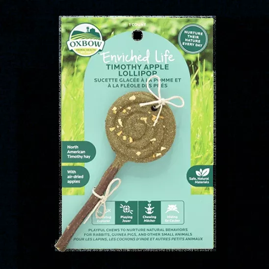 oxbow-enriched-life-timothy-apple-lollipop Oxbow Enriched Life Timothy Apple Lollipop