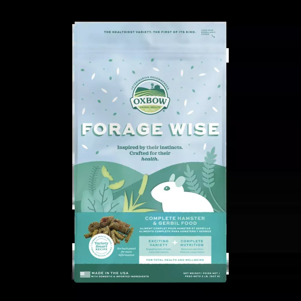 Oxbow - Forage Wise - Complete Hamster & Gerbil Food 2lb