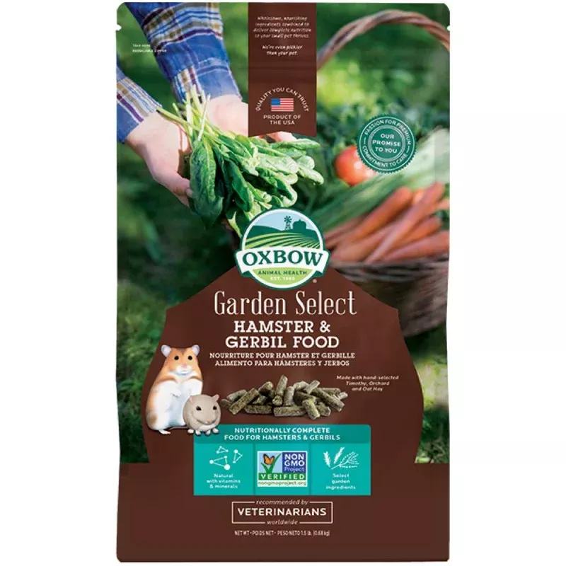 Oxbow - Garden Select Hamster & Gerbil Food 1.5lb