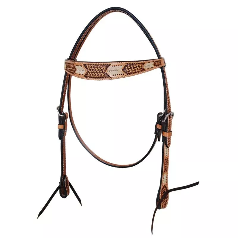 oxbow-rawhide-arrow-browband-headstall Oxbow Rawhide Arrow Browband Headstall