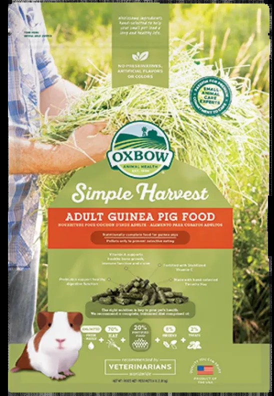 Oxbow - Simple Harvest Adult Guinea Pig Food