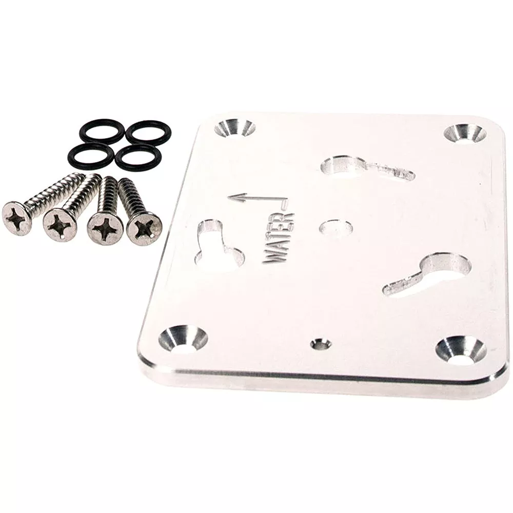Panther Spare Bow Mount Base Kit – Clear – Anodized [KPBQCKA]