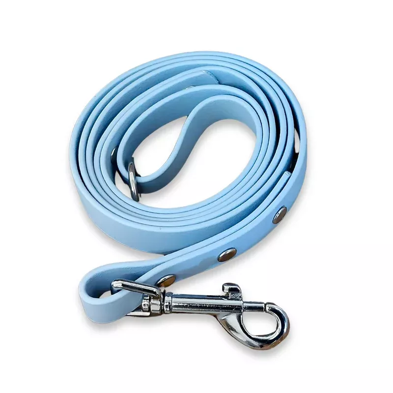 pastel-blue-waterproof-biothane-dog-lead Pastel Blue Waterproof Biothane Dog Lead