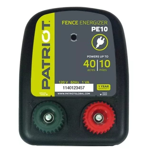 Patriot PE10 Fence Energizer (AC)