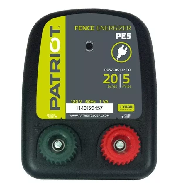 patriot-pe5-fence-charger-ac Patriot PE5 Fence Charger (AC)