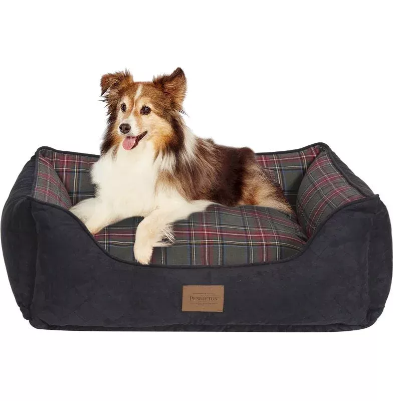 pendleton-kuddlers-grey-stewart-dog-bed Pendleton Kuddlers Grey Stewart Dog Bed