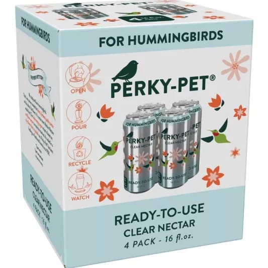 Perky-Pet - Ready To Use 4 Pack Hummingbird Nectar